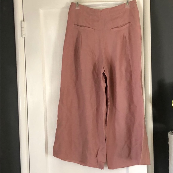 Wide rose pink pants - Picture 1 of 4